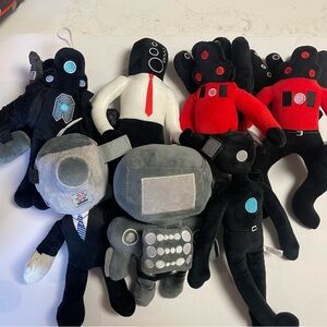 Skibidi Toilet Plush Lot